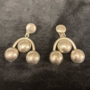 Silver Clip On Earrings